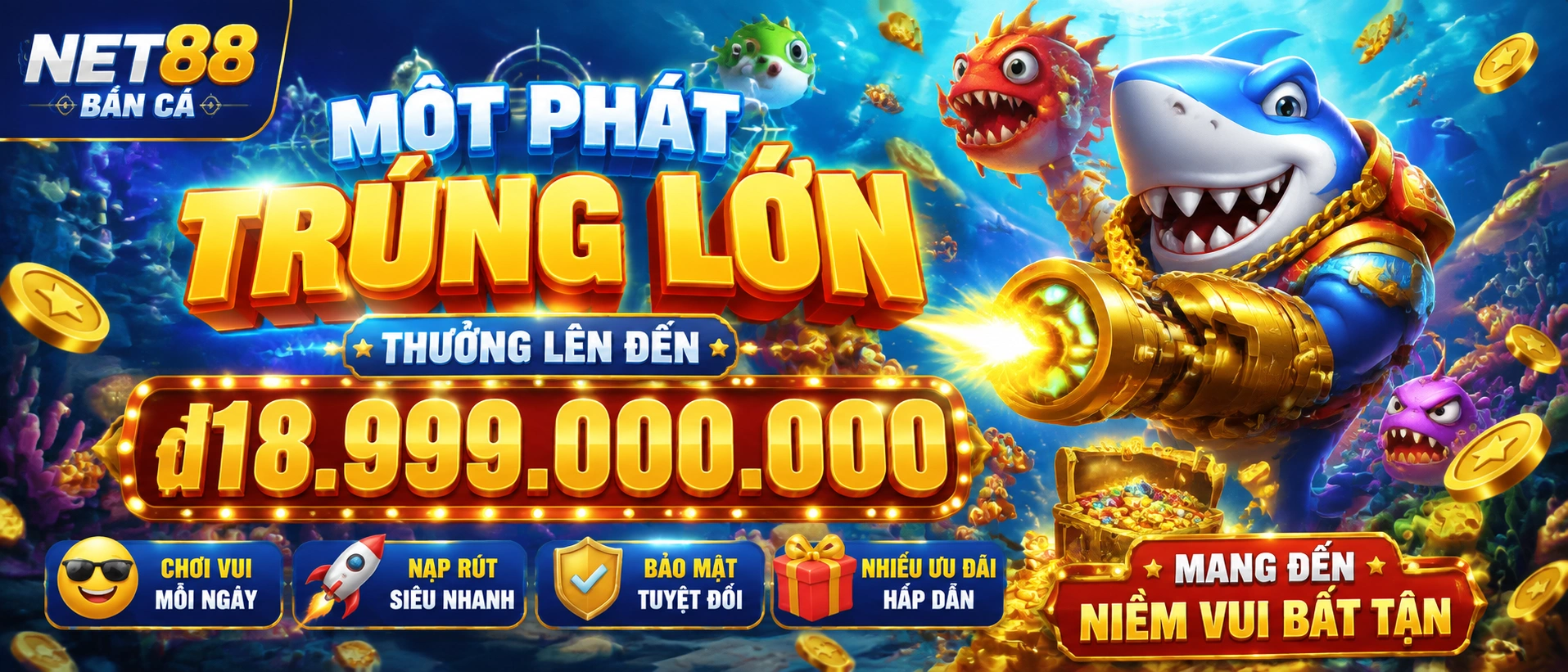 Bắn Cá Net88 trên mobile